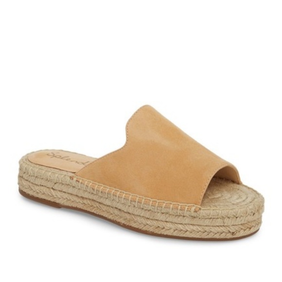 splendid espadrille slide